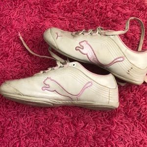 Puma girls sneakers size 4